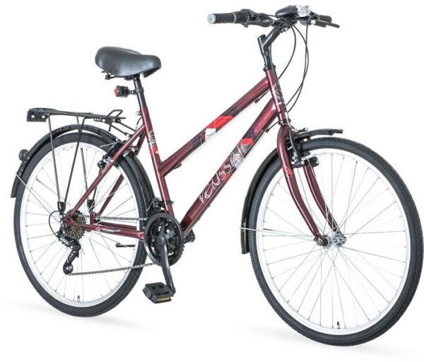 Gradski bicikl Roma 26" sa svjetlima i brzinama (poklon sajla za zaključavanje)-0