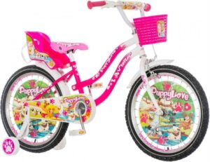 VENERA dječji bicikl Puppy Love 20" (poklon prednja i zadnja košara za bebu)-0