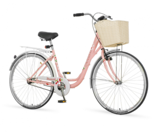 NOTORIUS gradski bicikl Lady Pink 26" (poklon sajla za zaključavanje)-0