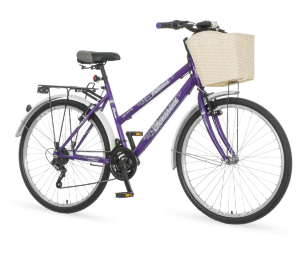NOTORIUS gradski bicikl Lady Purple 26" sa brzinama (poklon sajla za zaključavanje)-0