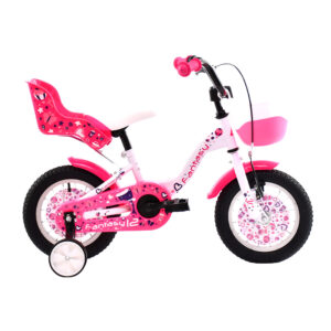 BICIKL 12" FANTASY  BIJELI PINK DJEČJI